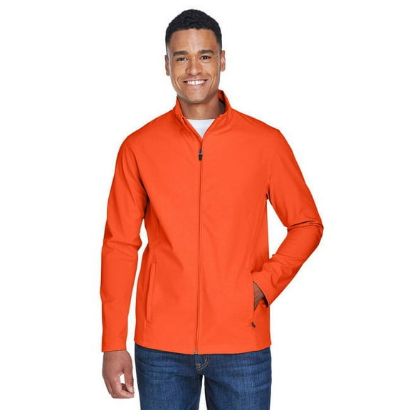 Men's Leader Soft Shell Jacket - SPORT ORANGE - 3XL