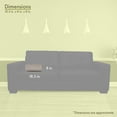 thumbnail image 4 of Majestic Home Goods  Indoor Charlie Round Bolster Decorative Throw Pillow, 4 of 5