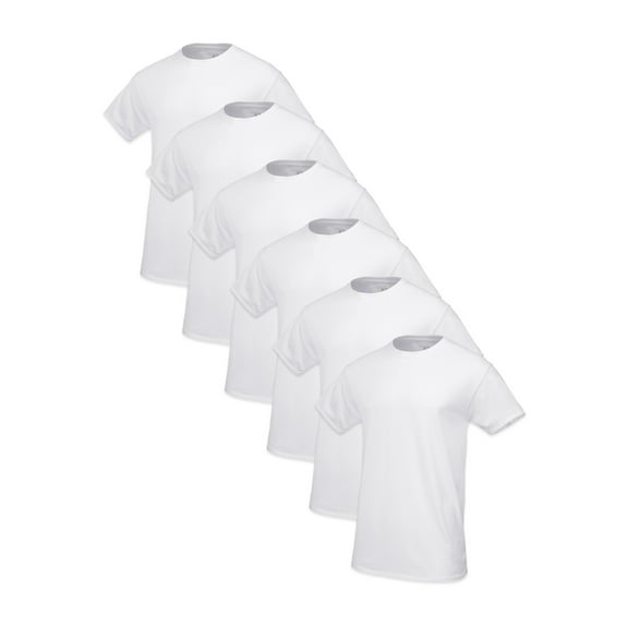 Fruit of the Loom Premium Big Men's Crew Undershirts, 6-Pack