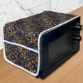 thumbnail image 1 of Antique Microwave Oven Cover, Victorian Medieval Mosaic Tiles Pattern with Oriental Spanish Anatolian Influences, Water Resistant Organizer with Pockets Kitchen, 36" x 12", Multicolor, by Ambesonne, 1 of 4