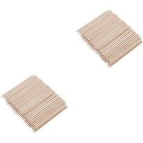 200 pcs Orange Wood Sticks Nail Cleaning Sticks orangewood Sticks for Nails Wood Cuticle Stick Orange Wood Stick cutile Wood Cuticle Pusher Wooden Stick Wooden Nail Manicure Bamboo