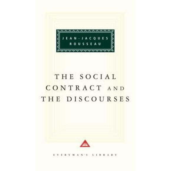 The Social Contract and the Discourses : Introduction by Alan Ryan 9780679423027 Used / Pre-owned