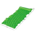 thumbnail image 5 of Bluescape Green Neon Comfort Inflatable Water Mat, Pool Float, Age 14 & up, Unisex, 5 of 8
