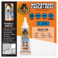 Gorilla Glue Silicone Sealant, 2.8oz. Clear. Assembled Product Weight 0