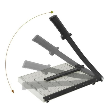 Hot Sale 12Inch Paper Trimmer Paper Cutter A4 B5 A5 B6 B7 Cut Length 12 Sheets Capacity(White)
