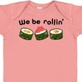 thumbnail image 4 of Inktastic We Be Rollin Cute Sushi Boys or Girls Baby Bodysuit, 4 of 5