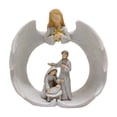 thumbnail image 2 of Sculpture d'Ange, Statue d'Ange Priant en Résine Synthétique Élégante pour Intérieur Extérieur, 2 of 7
