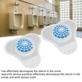 thumbnail image 5 of Wet and Dry Urinals - Splash Pads Scented Urinal Filter Triangular Model Splash Guards Deodorant Toilet Bathroom Office Stadium School Splash Guards Deodorant Fixtures, 5 of 9