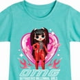thumbnail image 3 of LOL OMG! Fashion Dolls - Spicy Babe - Hearts & Flames - Toddler & Youth Girls Short Sleeve Graphic T-Shirt, 3 of 5