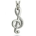 thumbnail image 2 of Women's Stainless Treble Clef-Psalm 101:1 by Shields of Strength, 2 of 4