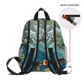 thumbnail image 5 of FORMRS Kids School Backpack with Front Zippered Pocket 12" Student Travel Daypack, Yellow Tree, 5 of 6