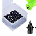 thumbnail image 6 of GARENDE 50 Pieces Track Shoe Spikes Replacement Spikes for Short Running Competition Black, 6 of 9