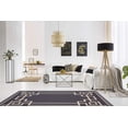thumbnail image 2 of Oriental Area Rug - 2 ft. x 3 ft., Charcoal Gray, Waterproof Floor Rug with UV Protected Surface for Patio, Garden, Backyards, 2 of 8
