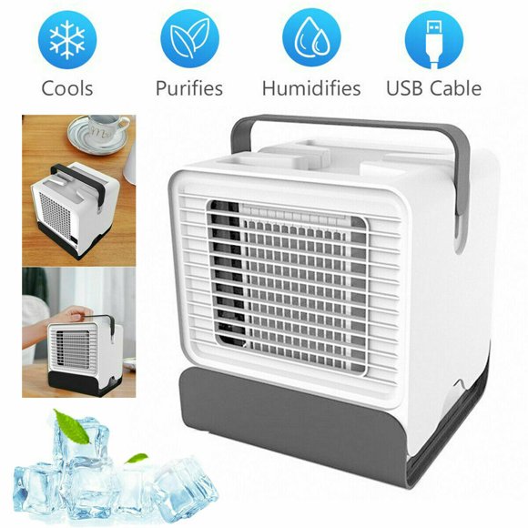 Mini Portable Air Conditioner Cooling Bedroom Cooler Fan Cooling Fan Room