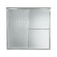 thumbnail image 2 of Sterling Deluxe 56-1/4 in. H x 59-3/8 in. W Silver Framed Tub Door, 2 of 2