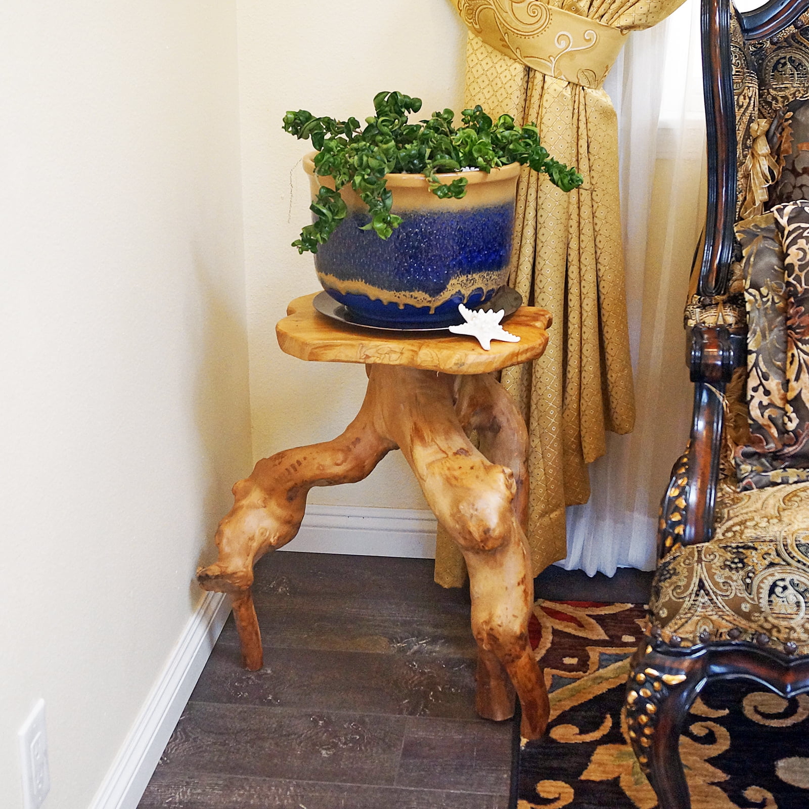 Welland tree stump side table discount