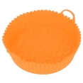 thumbnail image 3 of Revestimiento para Freidora Revestimiento para Freidora de Cocina Redondo Revestimiento para Freidora de Silicona de Grado Alimenticio Cesta para Freidora Reutilizable Cesta para ANGGREK  Otros, 3 of 8