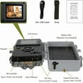 thumbnail image 7 of 2-Pack 64MP Trail Cameras with 1296P HD Video, Night Vision No Glow, 0.1S Motion Activation, IP66 Waterproof - Ideal for Outdoor Wildlife Hunting & Home Security Surveillance-Gray, 7 of 7