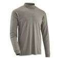 thumbnail image 3 of Guide Gear Mock Turtleneck Long-Sleeve Tee Black 3XL, 3 of 4
