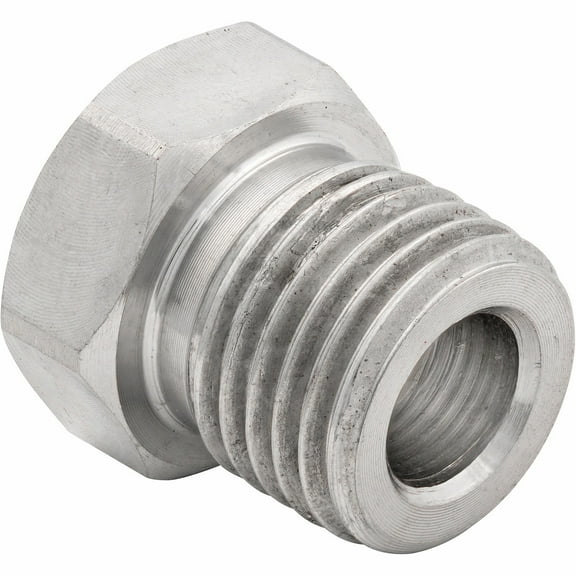 4LIFETIMELINES Stainless Steel Brake Line Tube Nut, 1/4 (1/2-20 Inverted), Bag of 10