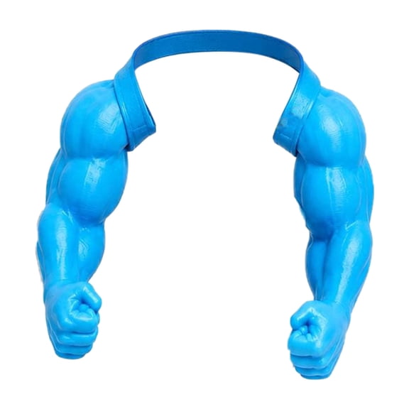 Cat Muscle Arms Hilarious 3D Printed Costume, Comfy Pet Shoulder Attachment For Feline Cosplay, Lightweight PLA Prop