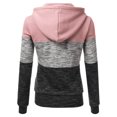 thumbnail image 2 of ketyyh-chn99 Pink Heated Jacket Women's Casual Pockets Zip Up Hoodies Tunic Sweatshirt Long Hoodie Jacket Coat, 2 of 5