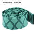 thumbnail image 4 of Uxcell Heat Shrink Wrap Tubing for Fishing Rod Grips, 20mm Dia 32mm Flat 3.3ft 1.8:1 rate Green, 4 of 5