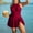 B56 Wine swim suits for women clearance under $5, variant on Xqxayjr Plus Size Swimdress Swimsuits Women Tummy Control One Piece Swim Dress High Neck Swimsuit Tie Knot Modest Skirt Bathing Suits Traje De Para Mujer