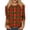 7# Vermilion, variant on Christmas Shirts for Women Soft 3/4 Sleeve Crewneck T Shirts Funny Xmas Trees Graphic Tees Party Work Tops