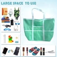 thumbnail image 4 of Beach Bag, Mesh beach bag Oversized beach Tote Beach toy bag, 4 of 6