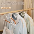 thumbnail image 4 of Hauiodp Thickened Short Neck Hangers with Hooks, Non-Slip Shirt Clothes Hangers, Space-Saving Hangers Organizer for Bedroom Closet, Pants, Coats, Perfect for College Dorms, Homes, 4 of 8