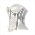 thumbnail image 6 of TOOYOU Women Corset Top Steel Mesh Corset Wedding Dress Base Back Tie Corset, 6 of 7