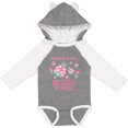 thumbnail image 3 of Inktastic I'm Going to Be a Big Sister in March Girls Long Sleeve Baby Bodysuit, 3 of 5