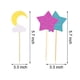 thumbnail image 3 of Juego de suministros para decoración de tartas Billuyoard Moon Star multicolores, 3 of 6