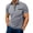 Light Gray, variant on IWRICH Men's Casual Polo Shirts Classic Short Sleeve Button up Shirt Fashion Summer Basic Tops with Pocket Sky Blue XL