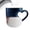 Blue, variant on Heart-Shaped Color Changing Magic Ceramic Mug, 11OZ Valentines Heart Mug Ceramic Coffee Cup, Funny Heat Sensitive Colour Changing Mugs with Handle, Romantic Heat Changings Coffee Mugs Milk Tea Cup
