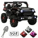 thumbnail image 1 of Camioneta Montable Eléctrica Joykoo 4x4 93 cm Control Remoto Luz LED 12V Negro, 1 of 7