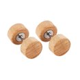 thumbnail image 1 of Pendientes de madera Sunnimix Pendientes de madera del tornillo para hombre, 1 of 8