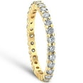 thumbnail image 1 of 1ct Diamond Eternity Ring 18k Yellow Gold, 1 of 3