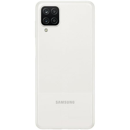SAMSUNG Galaxy A12 A125M 64GB Dual Sim GSM Unlocked Android Smart Phone (International Variant/US Compatible LTE) - White
