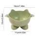 thumbnail image 3 of Ireezec Elevated Cat Food and Water Bowl, Anti-Vomit Slow Feeder, Tilted Design for Neck Support, Whisker Friendly Wide Shallow Dish, Non-Slip Ba, Large Capacity Pet Feeding Station, 3 of 6