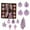 A50 christmas decorations clearance under 5$, variant on Black and Friday Sales! kkbbma 40Pcs Christmas Tree Balls Pendant Clearance Christmas Decorations Christmas Gift Package Combination Christmas Tree Ball Pendant Christmas Set