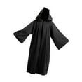 thumbnail image 4 of Capa con capucha para Halloween Fernando Larga Negro, 4 of 8
