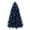 8ft Black, variant on Demi Bonn 8ft Artificial LED Christmas Tree with 2486PE/PVC Tips, Hinged & Foldable for Indoor Decor, Xmas Tree, Black