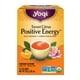 Yogi Sweet Citrus Positive Energy, contient des sachets de thé noir à la caféine, 16 pièces Thé positif aux agrumes sucrés – image 1 sur 6