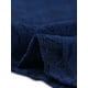 thumbnail image 5 of Blusa Semitransparente Allegra K Con cuello Alto Y Manga Corta Azul Marino L, 5 of 6