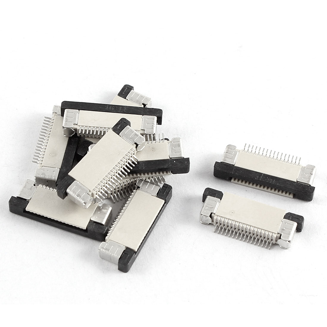 GeeekPi 3-Pack 16-Pin FPC Cables (40mm/60mm/80mm) For Raspberry Pi 5 PCIe NVMe SSD Adapters