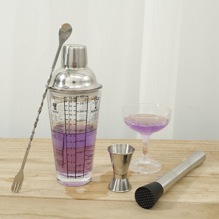 Martini Glasses Bundle] Cocktail Set - Boston Shaker With Original ...