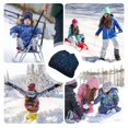 thumbnail image 7 of Sikiie Blue Glitter Retro Toddler Beanie Kids Beanie Hat Warm Winter Hats for Boys Girls Knit Cap, 7 of 7