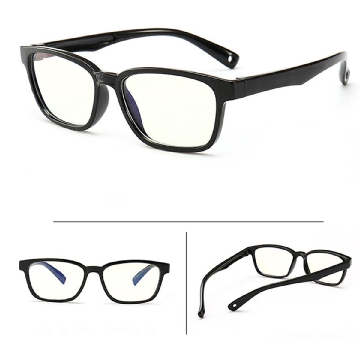 Light Silicone Goggles Eyewear Frame 